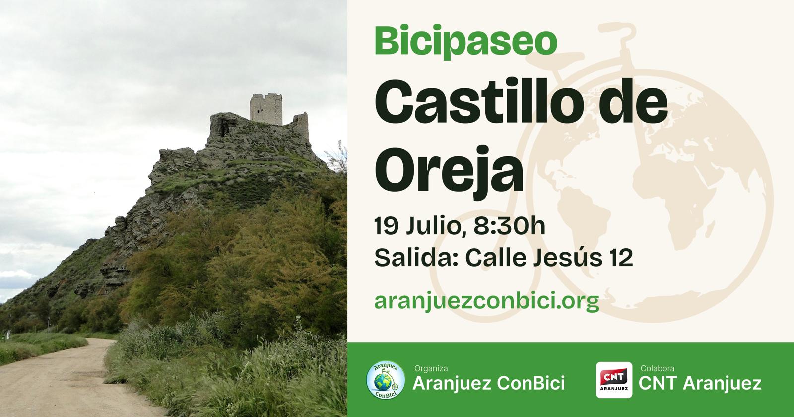 Bicipaseo Castillo de Oreja